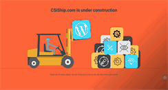 Desktop Screenshot of csiship.com